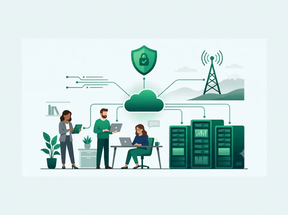Company mission illustration