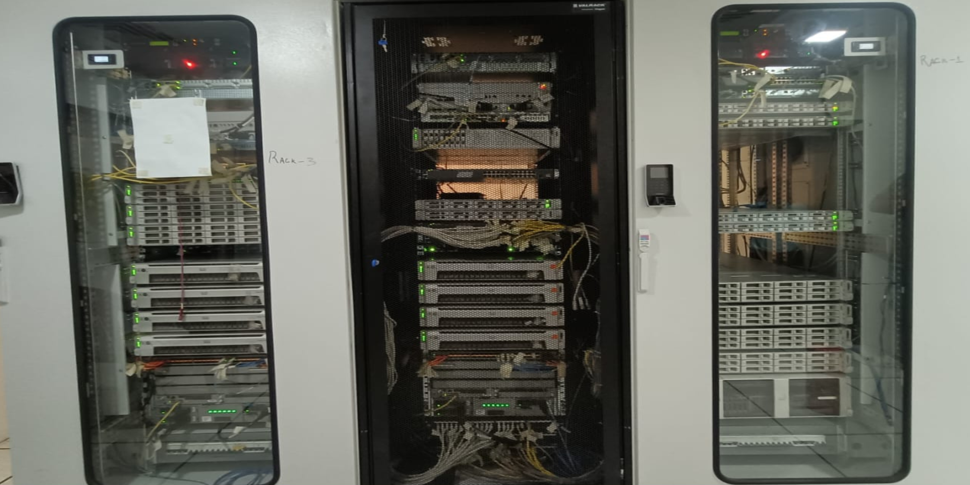 Data Center — Itanagar server racks